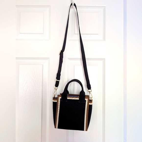 Rothy's The Mini Handbag Black Portobello - Picture 2 of 6